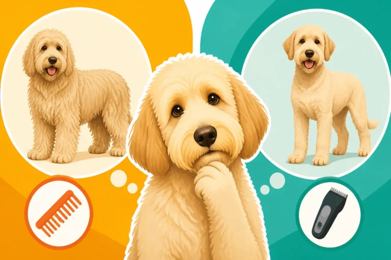 Whether an Old Labradoodle Needs Shorter Grooms