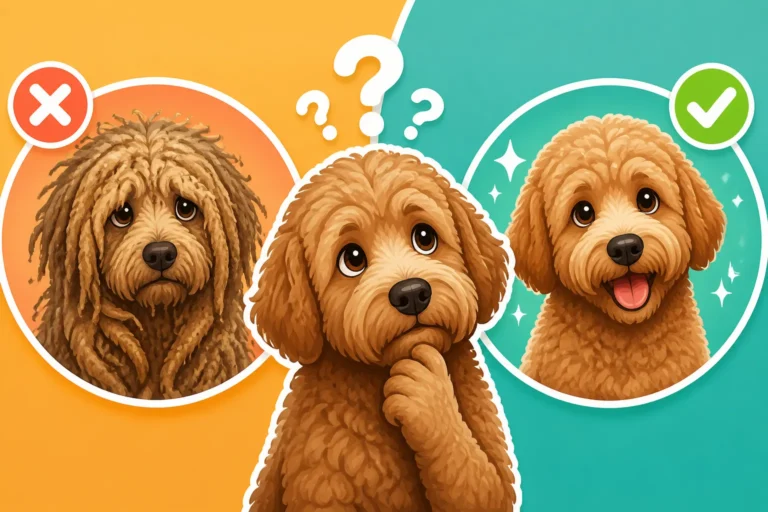 Whether a Tight Matted Labradoodle Has Any Other Option