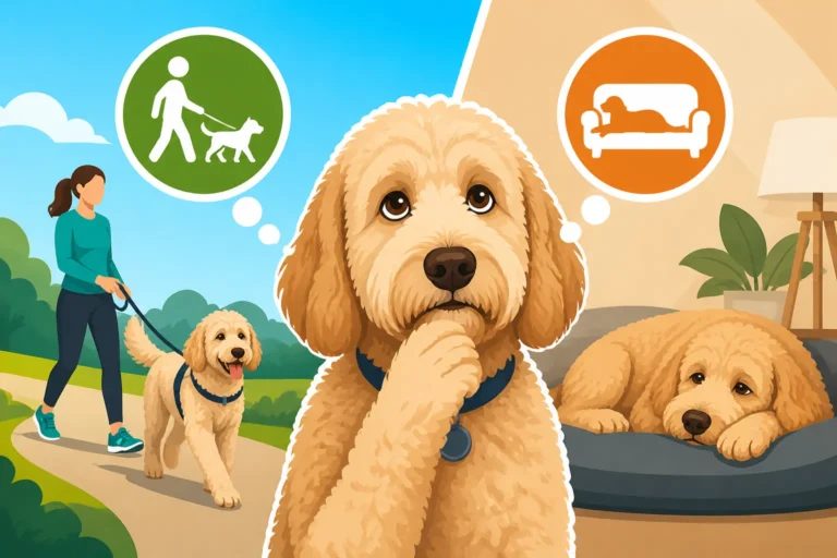 Whether an Old Labradoodle Still Needs Long Walks